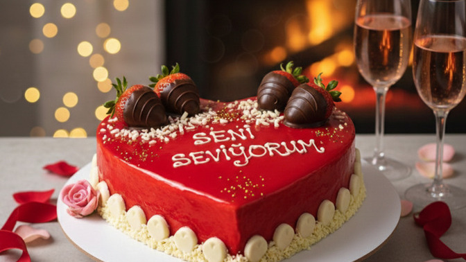 Sevgililer Günü’nde eşinizin sizin için en sevdiğiniz pastayı hazırlaması sizi mutlu eder mi?