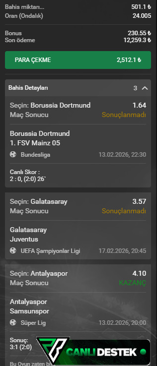 Şu kuponun güzelliğine bakın hele gs maçı gelir mi sizce?