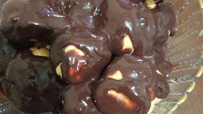 Ev yapımı profiterol yaptım, profiterol sever misiniz 🍰?