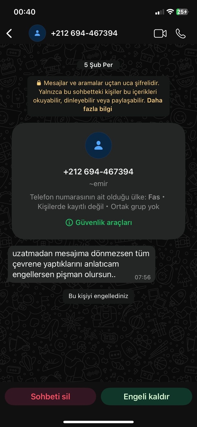 Bu mesajlar neyin nesi?