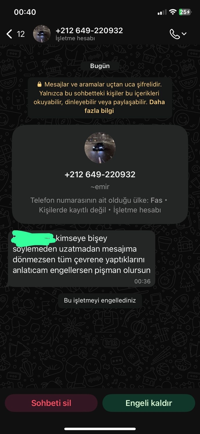 Bu mesajlar neyin nesi?