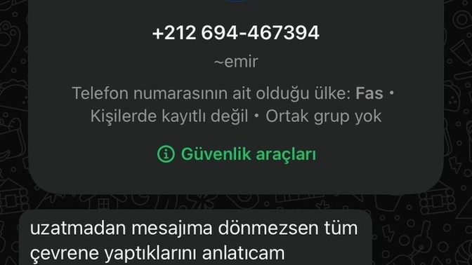 Bu mesajlar neyin nesi?