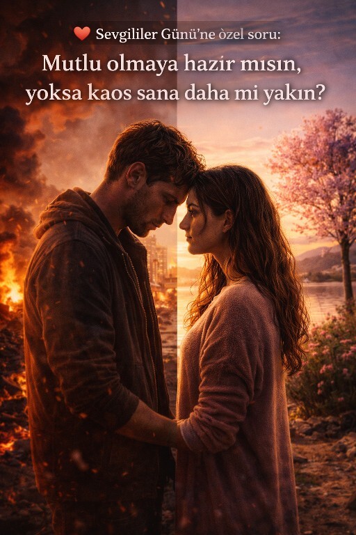 Mutlu olmaya hazır mısın, yoksa kaos sana daha mı yakın?
