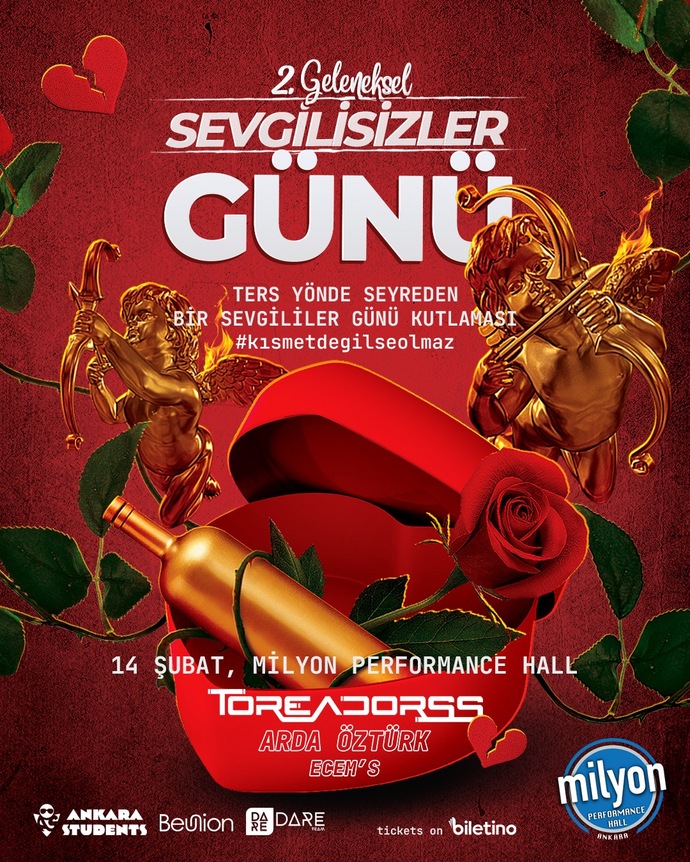Bugün 14 Şubatmış ya la? Çabuk sevgilisi olmayanlar bu soru altında toplanıp birbirlerini tebrik etsin :)?