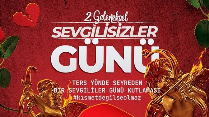 Bugün 14 Şubatmış ya la? Çabuk sevgilisi olmayanlar bu soru altında toplanıp birbirlerini tebrik etsin :)?