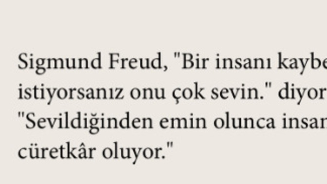 Bir insanı kayıp etmek için gerçekten bu mu gerekli?