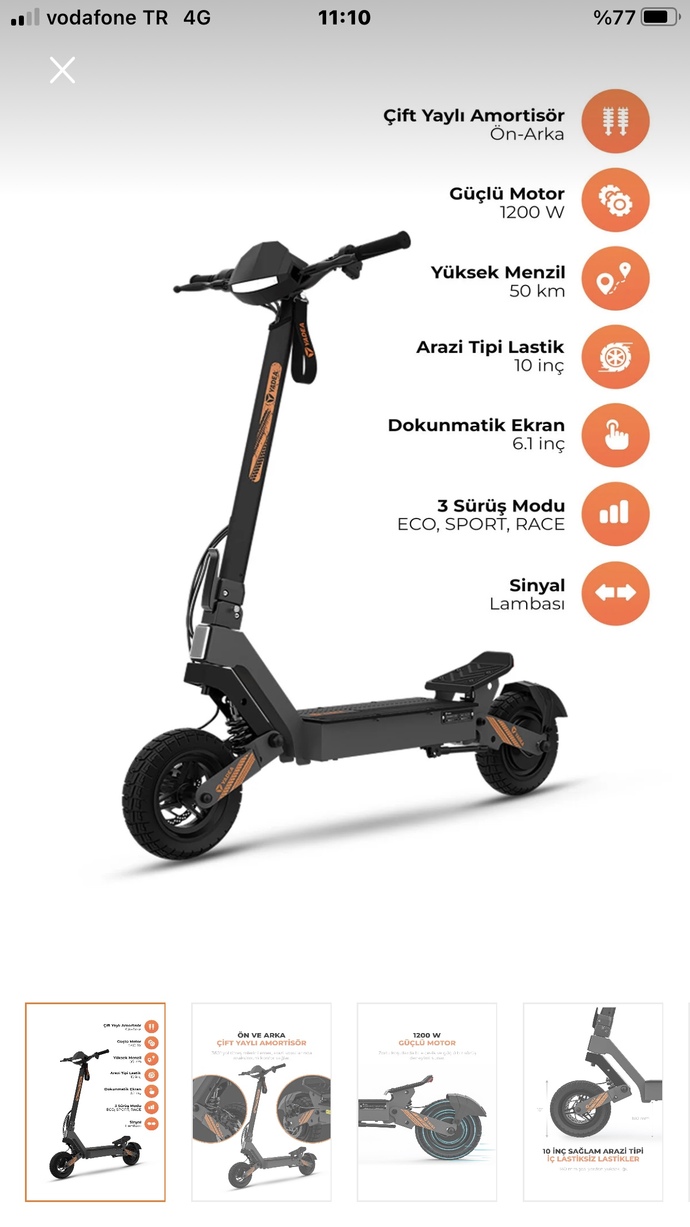 Elektirikli scooter’dan anlayan yardımcı olabilir mi hangisini alim?