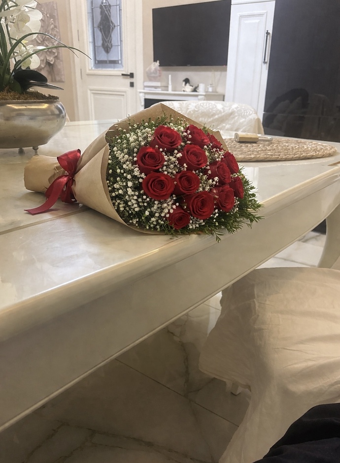Çiçek aldiniz mi sevgililer gününde?