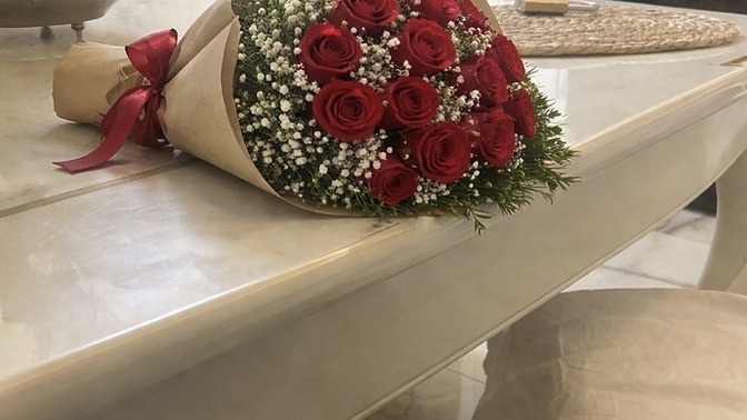 Çiçek aldiniz mi sevgililer gününde?