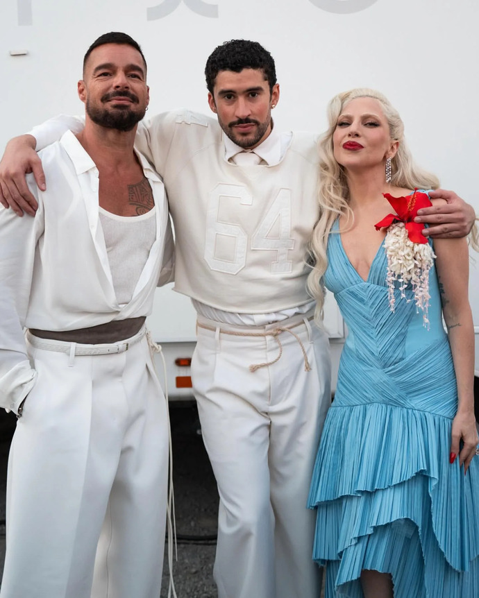 Lady Gaga-Bad Bunny-Ricky Martin
