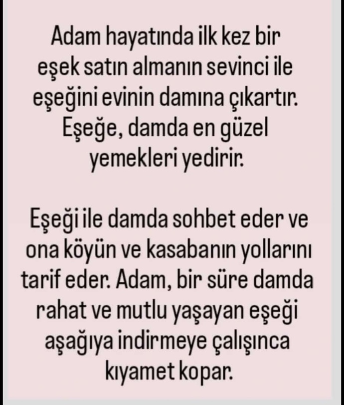 Değmeyecek insana değer verirsen ne olur?
