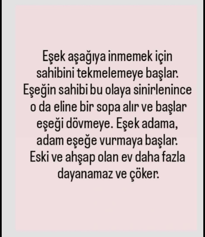 Değmeyecek insana değer verirsen ne olur?