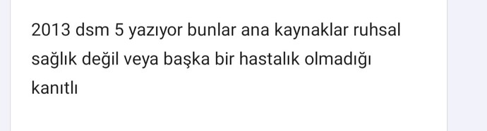 Bazı bireylerin de deyimiyle translık ruhsal bi hastalıksa DSM ve ICD neden öyle demiyor?