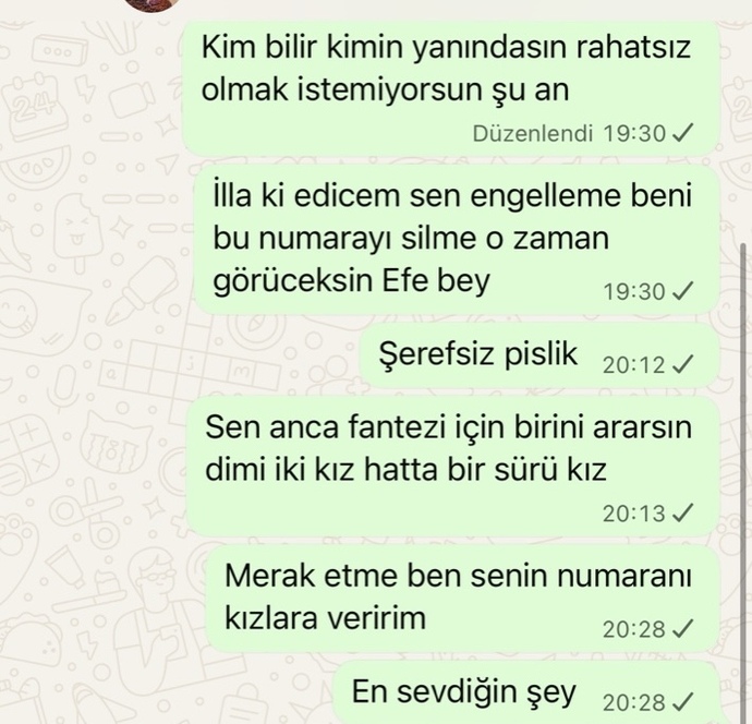 Eski flörte böyle şeyler yazmak doğru mu, siz olsanız ne yapardınız?