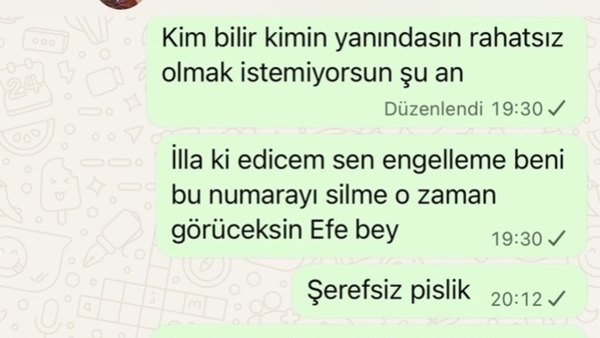 Eski flörte böyle şeyler yazmak doğru mu, siz olsanız ne yapardınız?