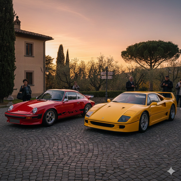 Size Porsche ve Ferrari arasında seçenek sunuyorlar siz hangisini seçerdiniz?