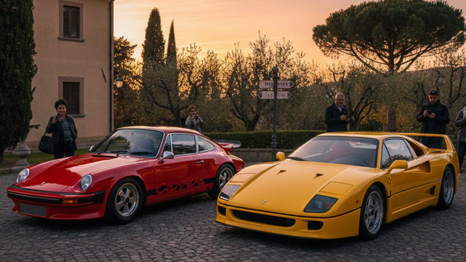 Size Porsche ve Ferrari arasında seçenek sunuyorlar siz hangisini seçerdiniz?