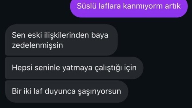 Ağır konuşmadı mı?