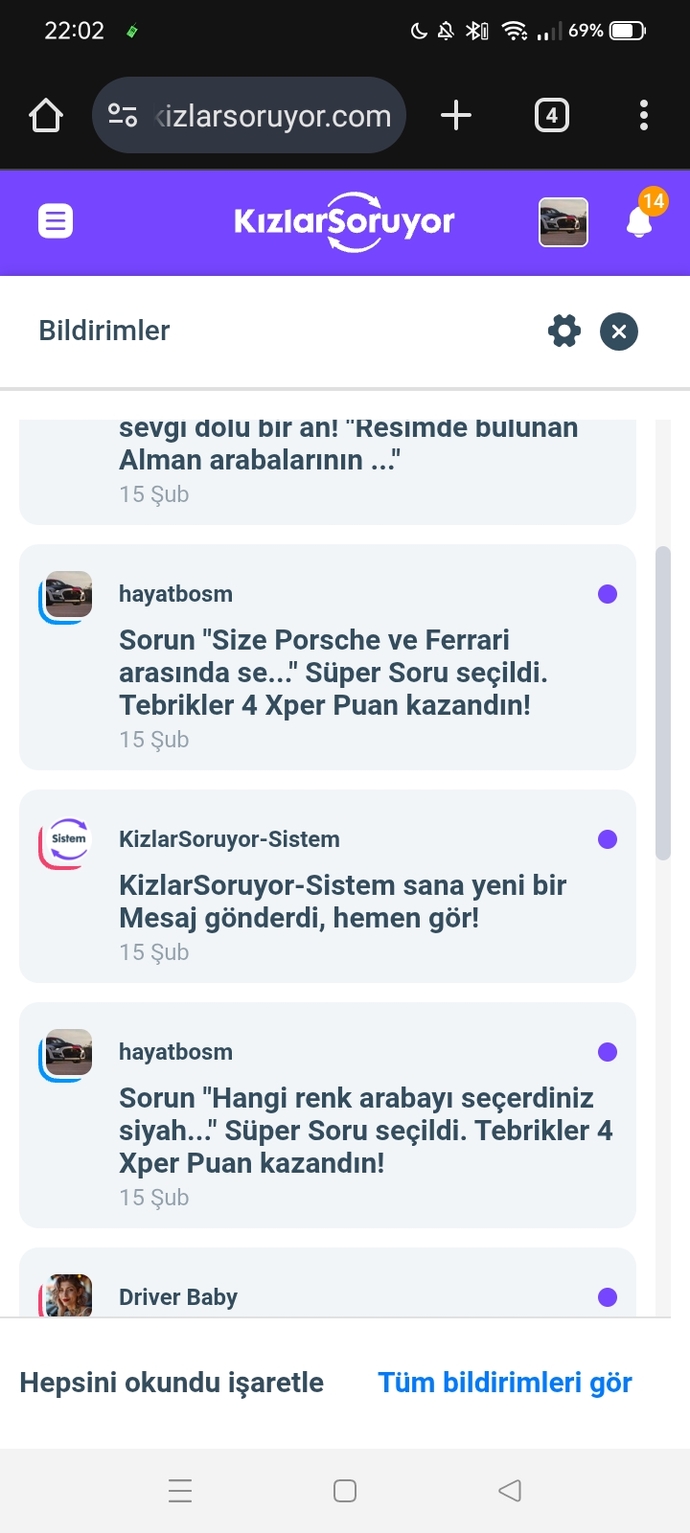 İki arabalar sorusu sorayım dedim ne ara süper soru seçildi?