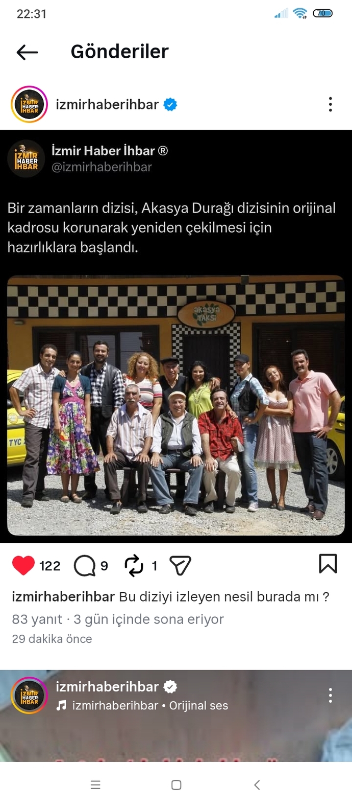 Akasya Durağı yeniden çekilecek izleyecek misiniz?