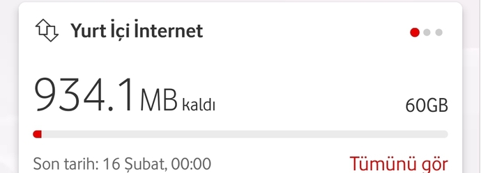 Aylık internet paketinizi bitirebiliyor musunuz?
