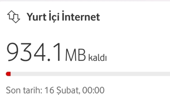 Aylık internet paketinizi bitirebiliyor musunuz?