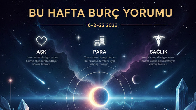 Bu haftaki burç yorumunu merak ediyormusun "Aşk, para ve sağlık" ?