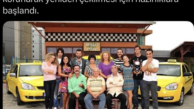 Akasya durağı tekrar başlayacakmış sizde seyreder misiniz?
