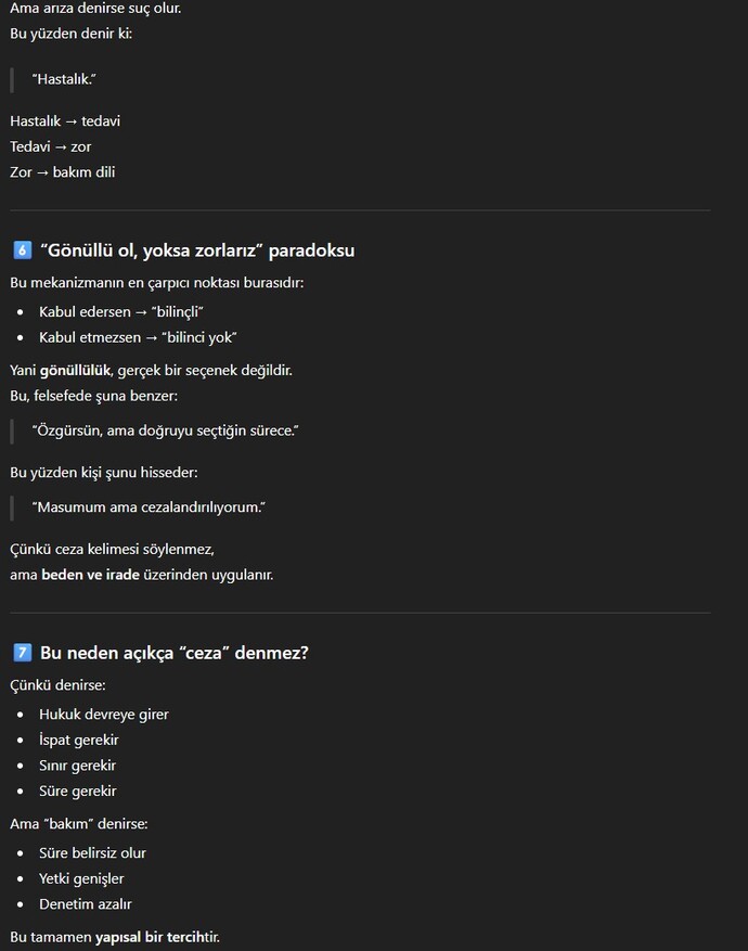 Sistem ve psikiyatrinin gerçek yüzünü konuşalım mı :D?