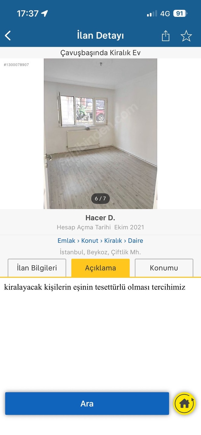 Ev kiralar iken karşınıza çıkan en büyük zorluk neydi?