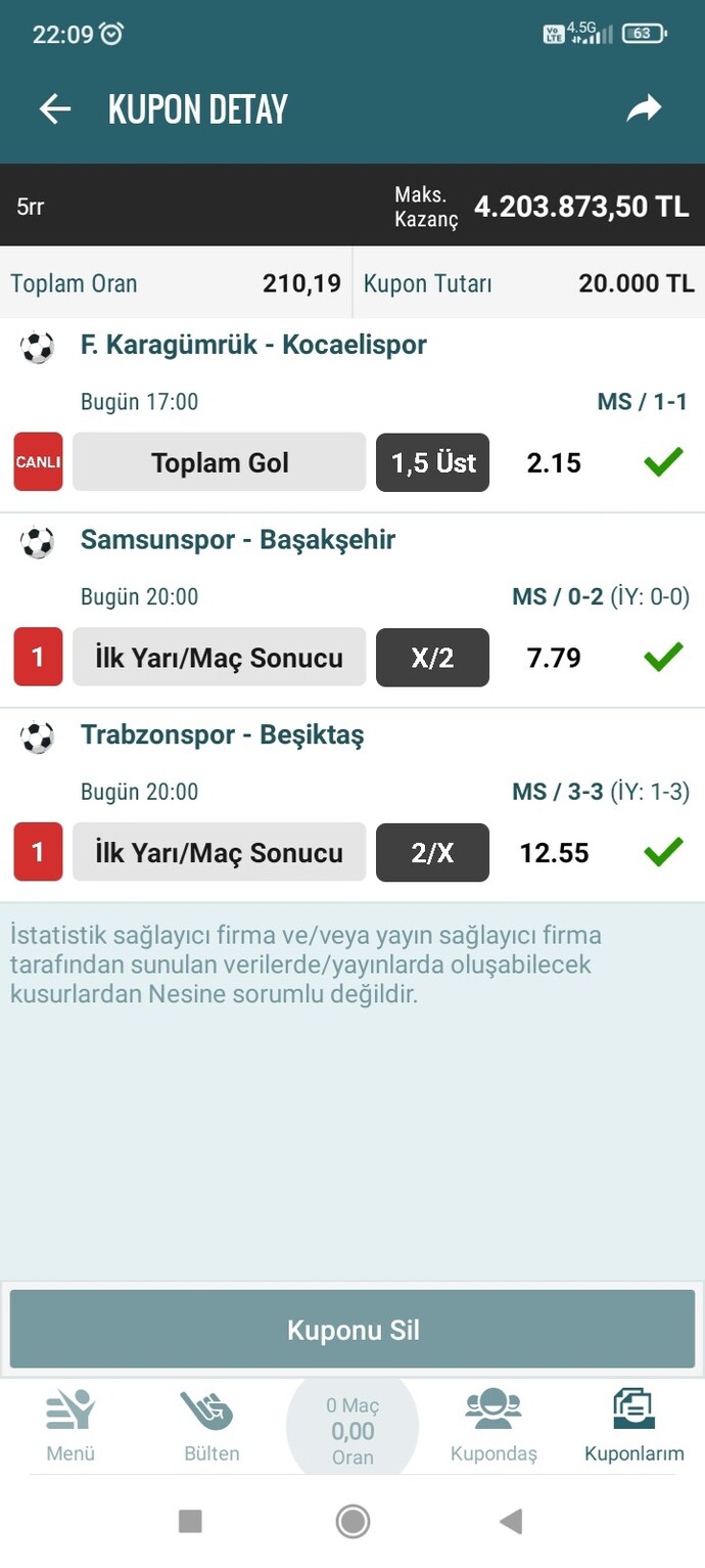 İddia oynuyor musunuz?