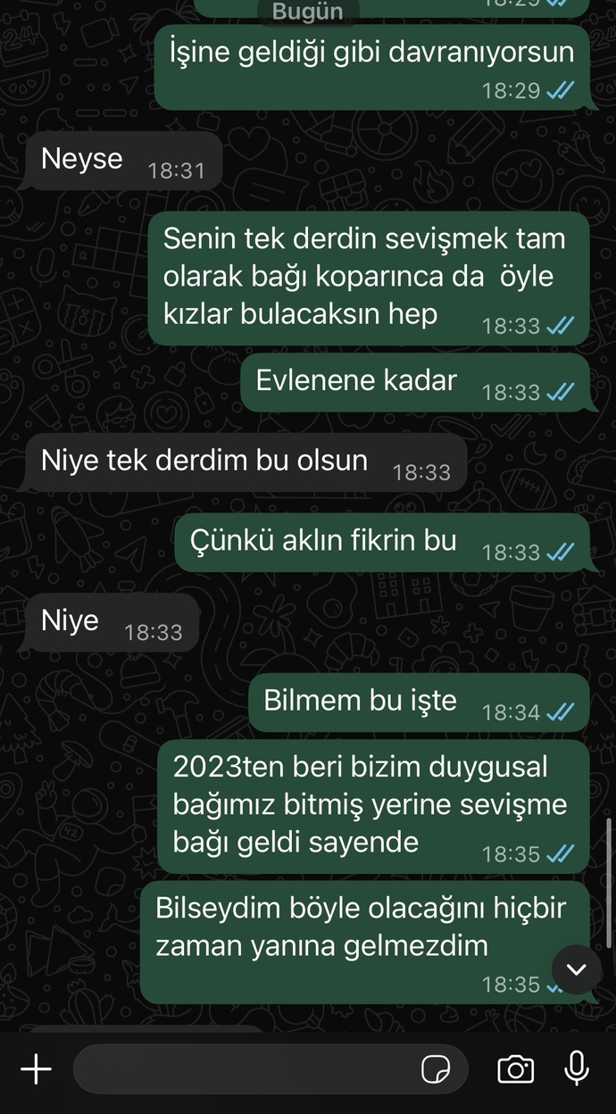 Eski sevgilim sadece yakınlaşmak mi istiyor?