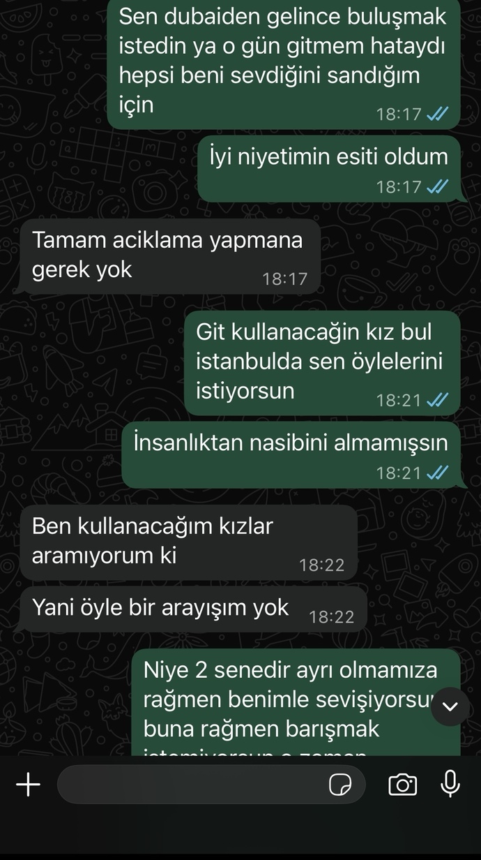 Eski sevgilim sadece yakınlaşmak mi istiyor?