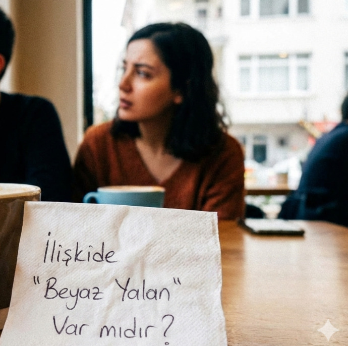 Sizce bir ilişkide beyaz yalan diye bir şey var mıdır, yoksa yalanın pembesi mavisi olmaz mı?
