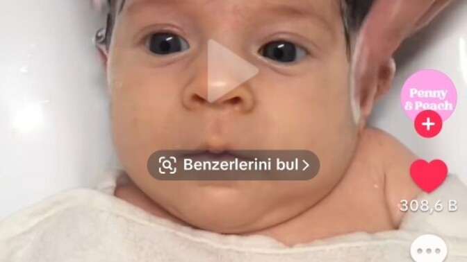 Bu bebek çok tatlı değil mi 🥰?