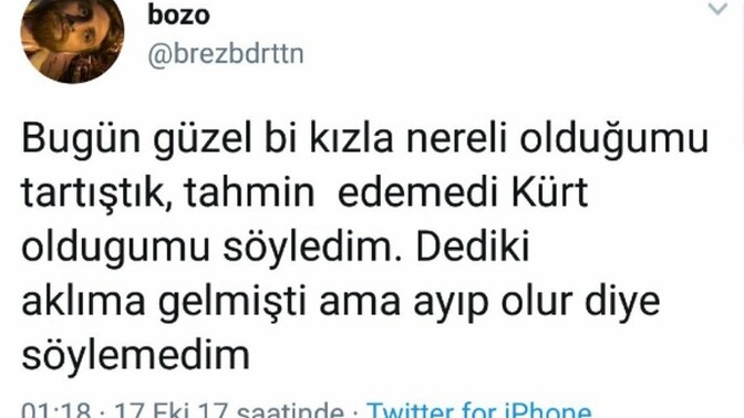 Irkınız yüzünden olumsuz bir durum yaşadınız mı?