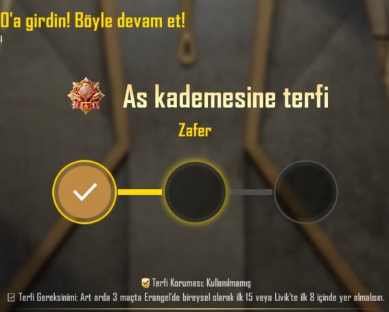 PUBG de Terfi Kasıyor musunuz?