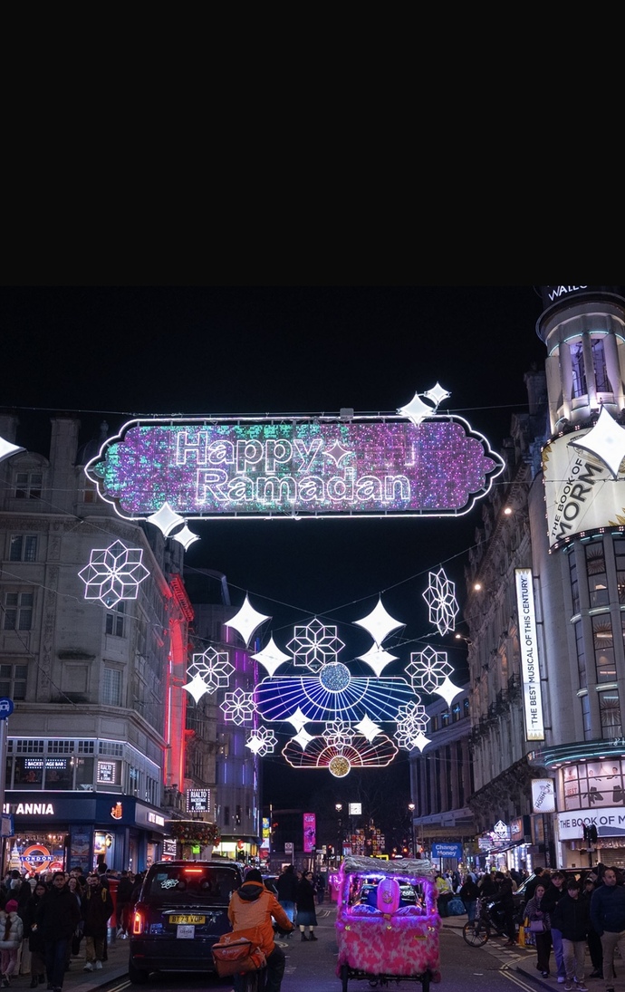 Londra Coventry Caddesi’nin Ramazan için süslenmesi hakkında ne düşünüyorsunuz?
