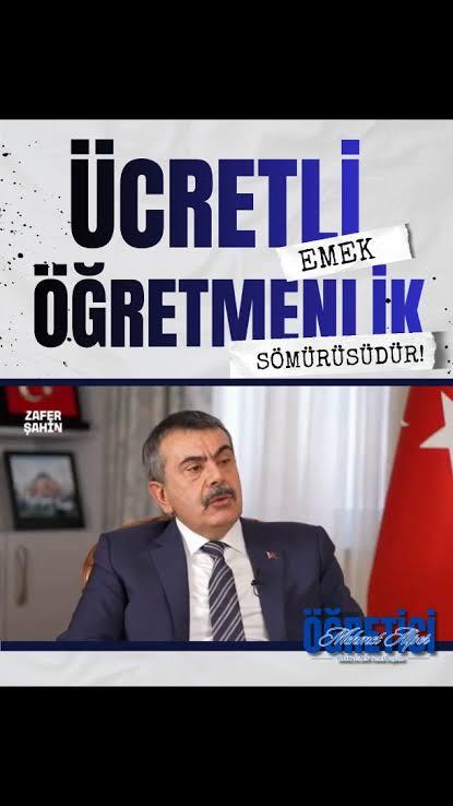 Ücretli öğretmenlik emek sömürüsü mü, kul hakkına girmek midir sizce?