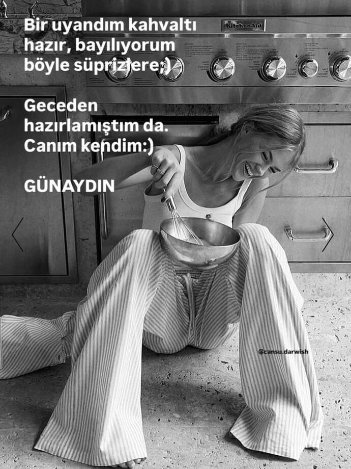 Kahvaltı hazırlayanınız var mı?