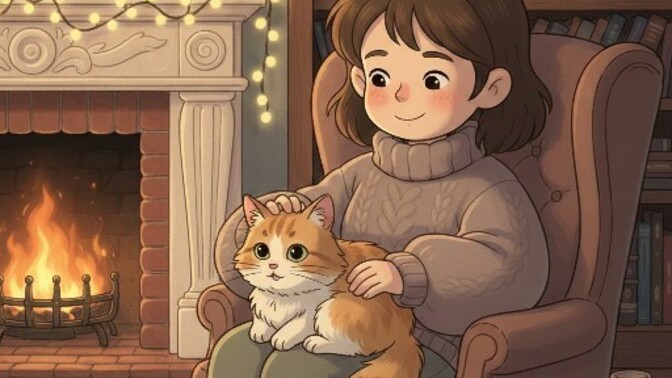 Kucağına bir kedi gelip otursa ne yaparsın?