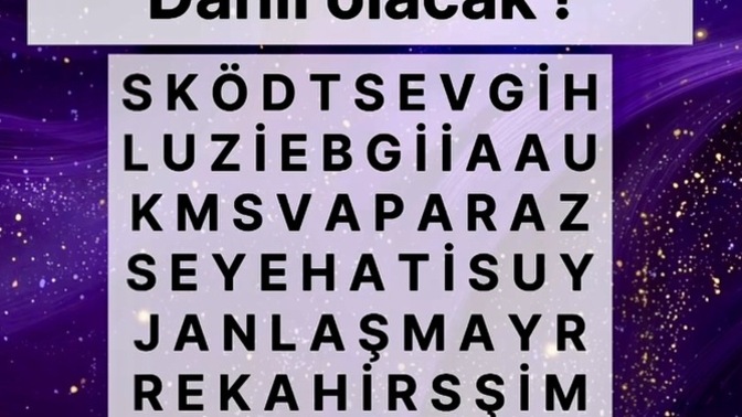 Senin hayatına bir ay içinde dahil olacak iki şey ne olurdu, neyi çağırıyorsun?