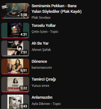 Ne tarz şarkılar seversiniz?