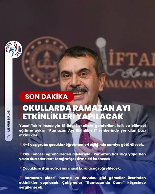 Bu Okullarda Dini Etkinliklerin Amacı Sizce Ateist Oranını Arttırmak Mı?