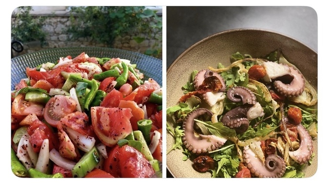 Çoban salatası mı Ahtapot salatası mı?