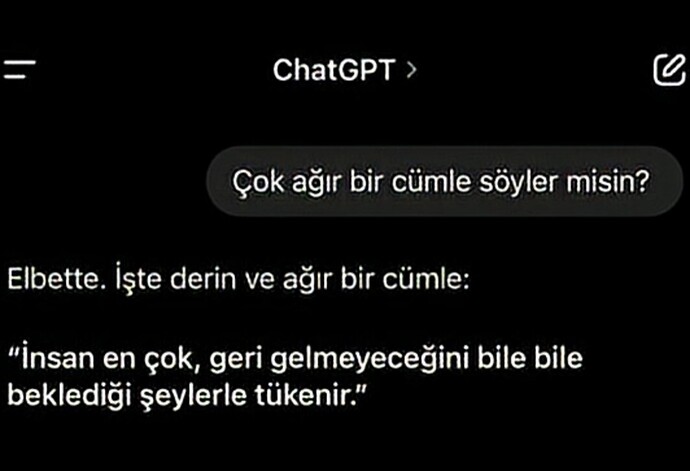 Sizi en çok tüketen şey ne?