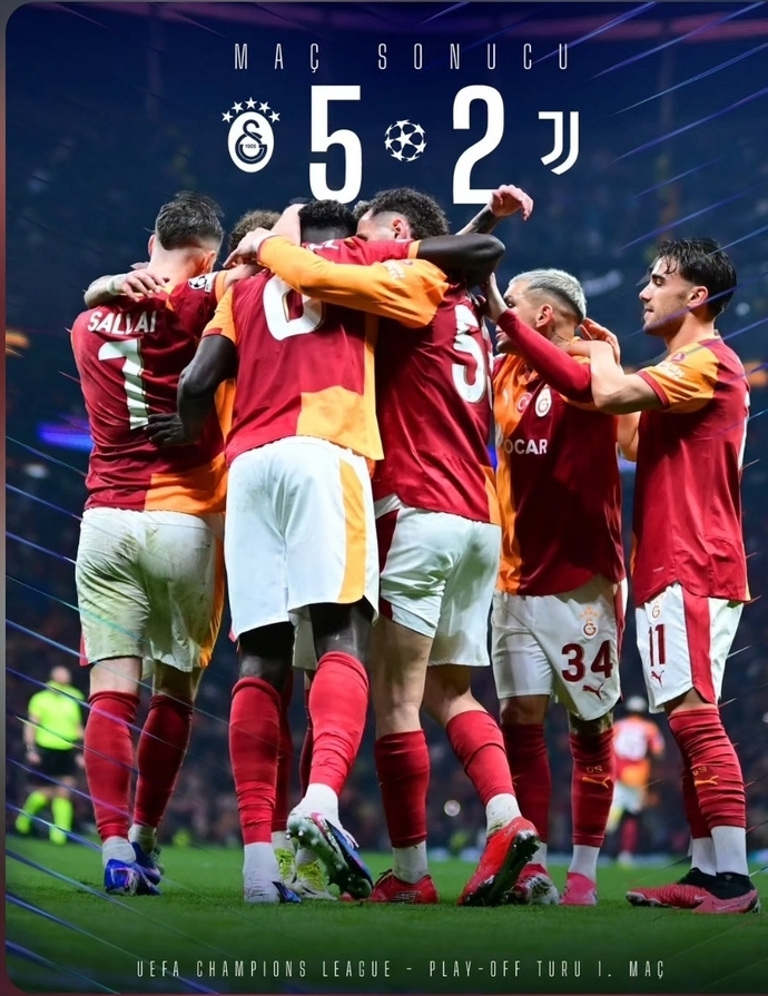 Galatasaray - Juventus maçı 5-2 bitti, bu skor ve oyun için ne düşünüyorsunuz?