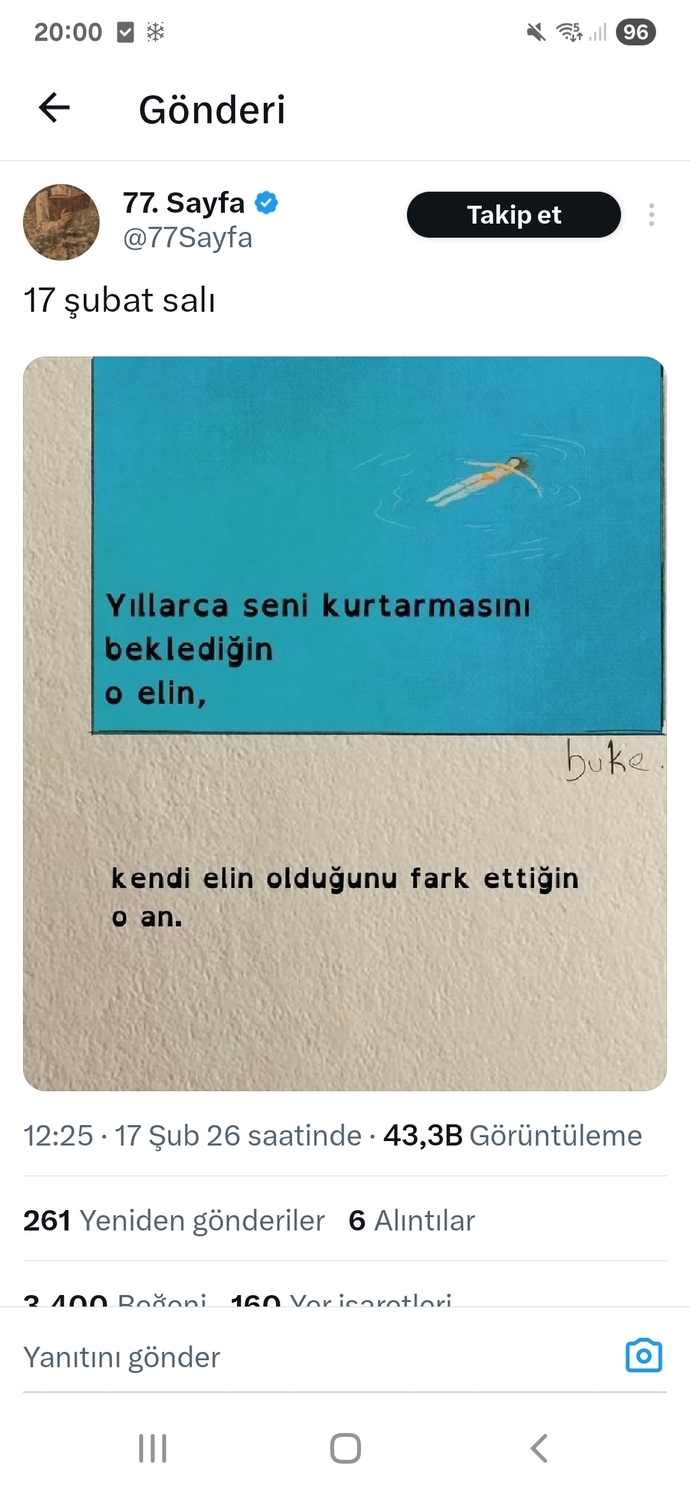 17 şubatta hayatınızda neler yaşadınız?