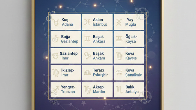 Burcuna göre senin şehrin hangisi? Burcun ve yaşadığın şehir birbirine uyuyor mu?