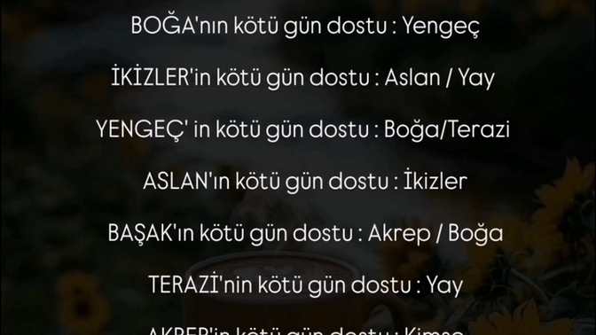 Burçların Kötü Gün Dostları Sizin Kötü Gün Dostu kim?